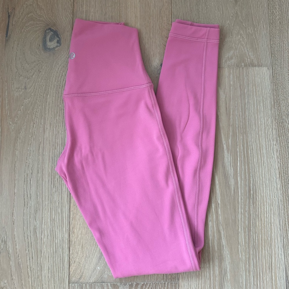 lululemon pink blossom leggings